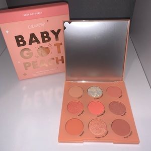 Colourpop “baby got peach” palette NIB